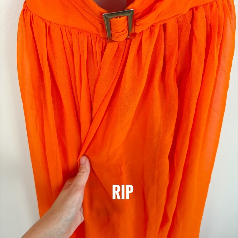 Flaw Yaura X Revolve Jamilah Dress In Orange — image 5 of 8